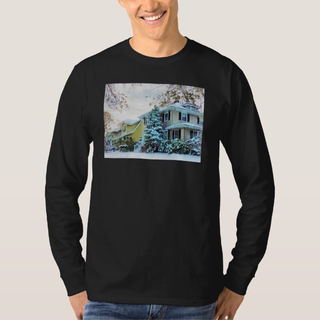 Stålhimmel på vintern tee shirt (Framsida)