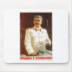 stalin affischkonst musmatta