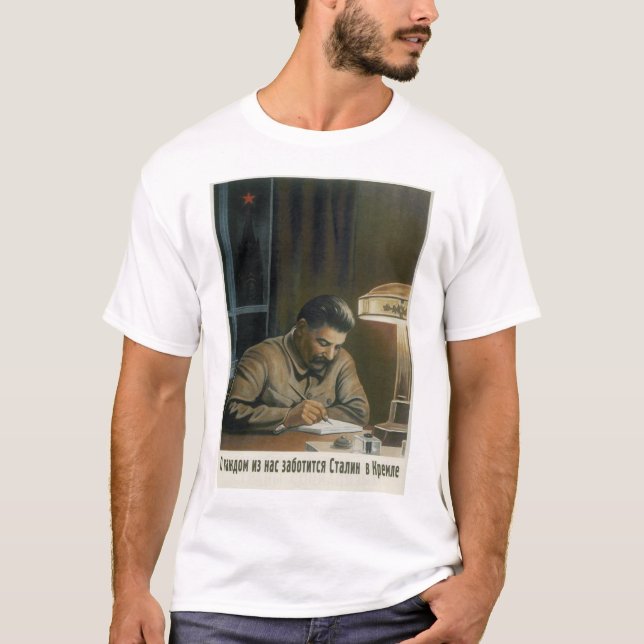 Stalin i den Kremlin is_Propagandaaffischen Tröja (Framsida)