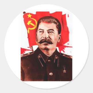 Stalin Runt Klistermärke