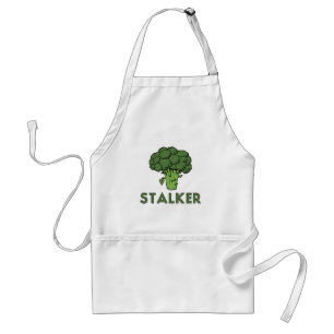 STALKER Funny Broccoli Roligt Humor Pun Förkläde