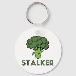 STALKER Funny Broccoli Roligt Humor Pun Nyckelring