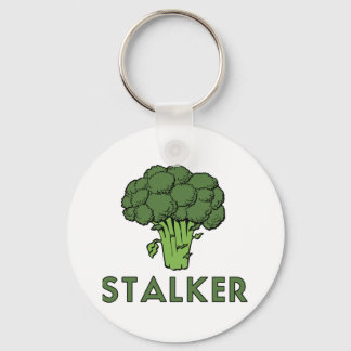 STALKER Funny Broccoli Roligt Humor Pun Nyckelring