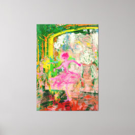 Stalker - Neon Ballet Chaos Canvastryck