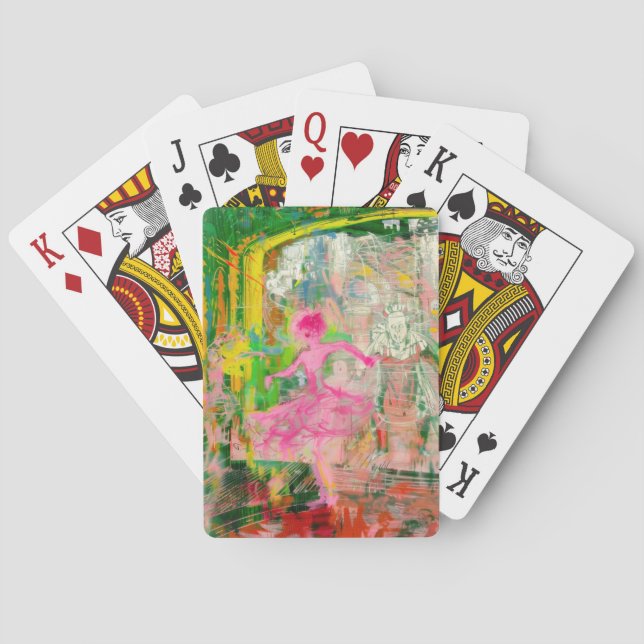 Stalker - Neon Ballet Chaos Casinokort (Baksidan)