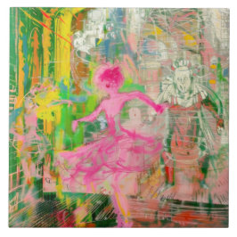 Stalker - Neon Ballet Chaos Kakelplatta