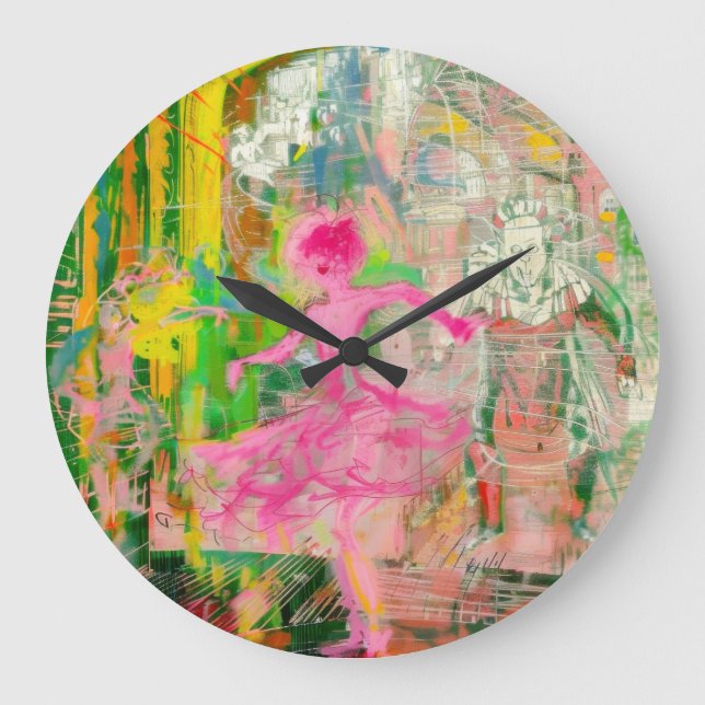 Stalker - Neon Ballet Chaos Stor Klocka (Framsida)