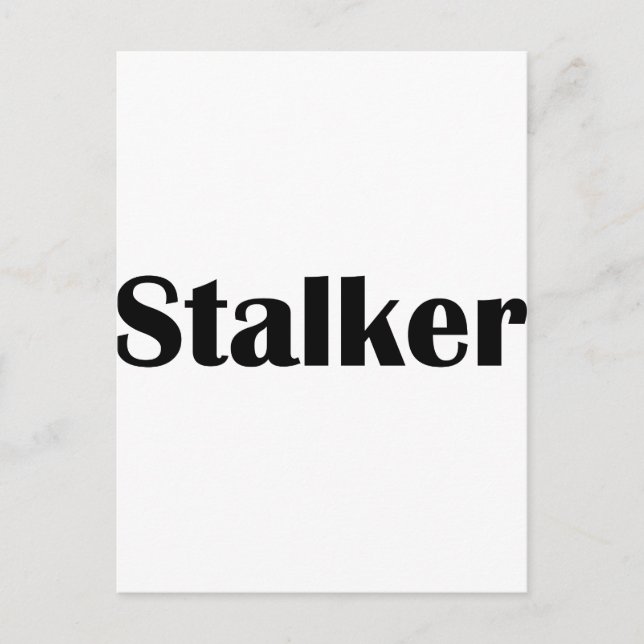 Stalker Vykort (Framsida)