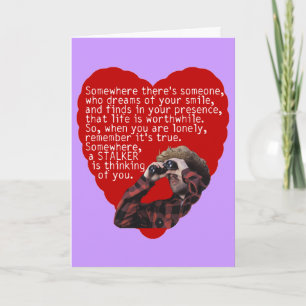 StalkerAnti-Valentines dag Helgkort
