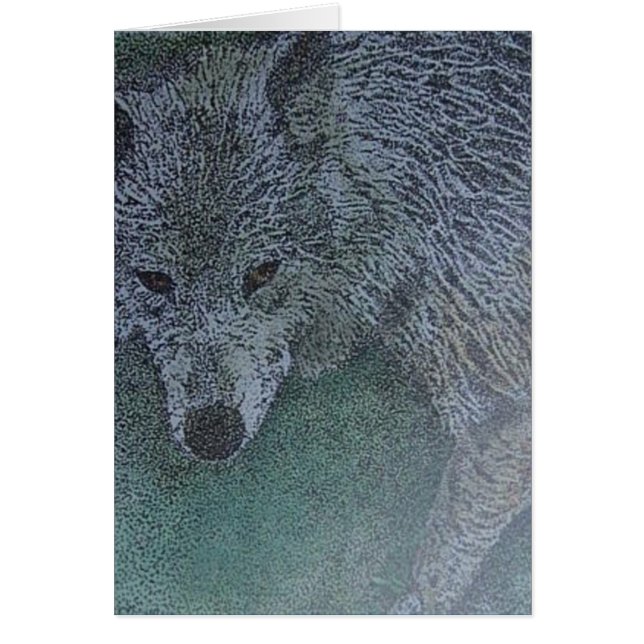 stalkeren hälsningskort (Framsidan)