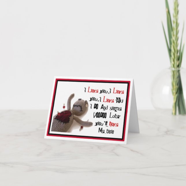 Stalkerkort - Voodoo Helgkort (Framsida)