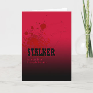 Stalkervalentines daykort helgkort