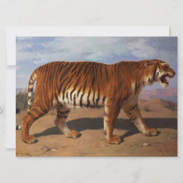 Stalking Tiger (av Rosa Bonheur) Kort