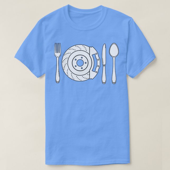 Ställ in bromsskiva för tuner fläkt t shirt (Design framsida)