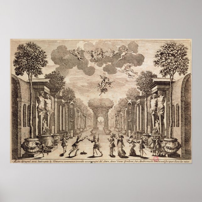 Ställ in designen "Andromede" Poster (Framsidan)