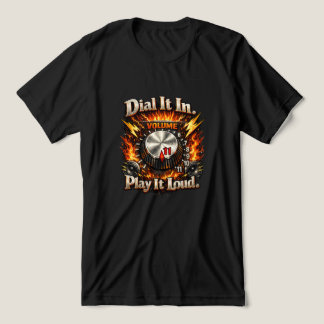 Ställ in det, Spela det Högt Flammor T Shirt