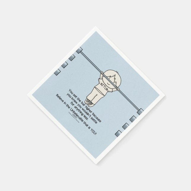 Ställ in högre Pub Pappersservett (Hörn)