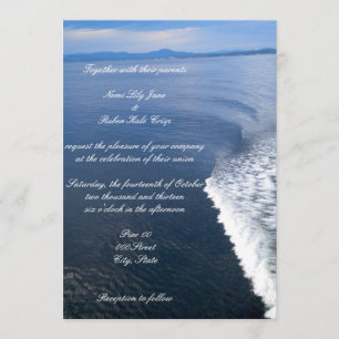 Ställ in inbjudan till Sail Wedding