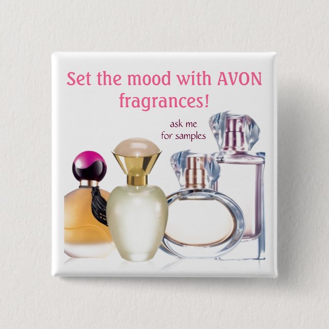 Ställ in läge~AVON Fragrances Knapp (Framsida)