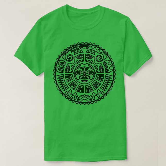 Ställ in polynesisk tatuering t shirt (Design framsida)