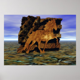 Ställ in ston poster