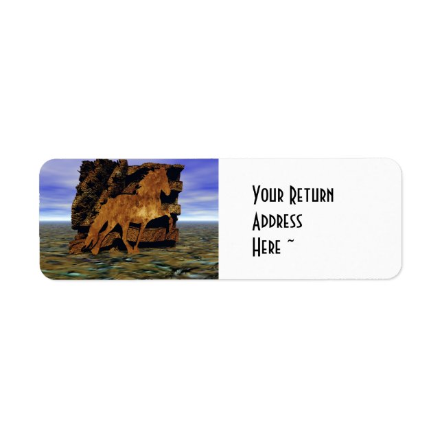 Ställ in ston returadress etikett (Framsidan)