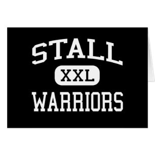 Stall - krigare - kick - Charleston Hälsningskort