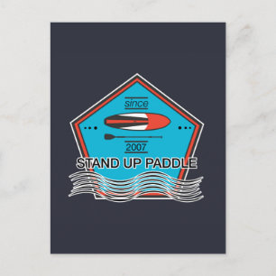 Ställ upp Paddel-Poster Vykort