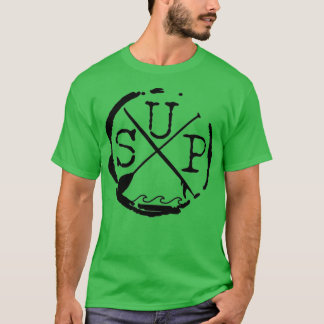 Ställ upp paddel Sup T Shirt