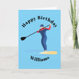 Ställ upp Paddleboarding Kort