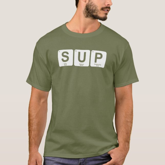 Ställ upp Paddleboarding T Shirt (Framsida)