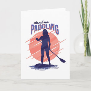STÄLL UPP PADDLING KORT