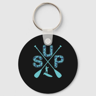 Ställ upp Paddling SUP Nyckelring