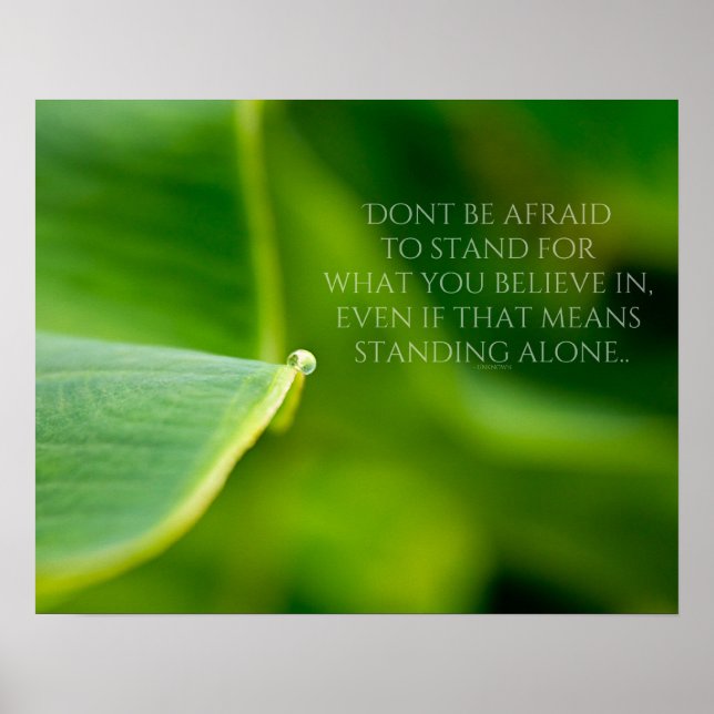 Ställ upp Poster (Framsidan)