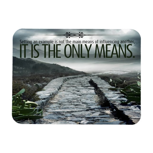 "Ställa in ett exempel" inspirationsoffert flexibe Magnet (Horisontell)