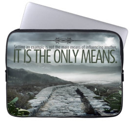 "Ställa in ett exempel" inspirationsoffert Laptop Fodral