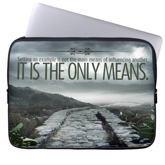 "Ställa in ett exempel" inspirationsoffert Laptop Fodral (Framsidan)
