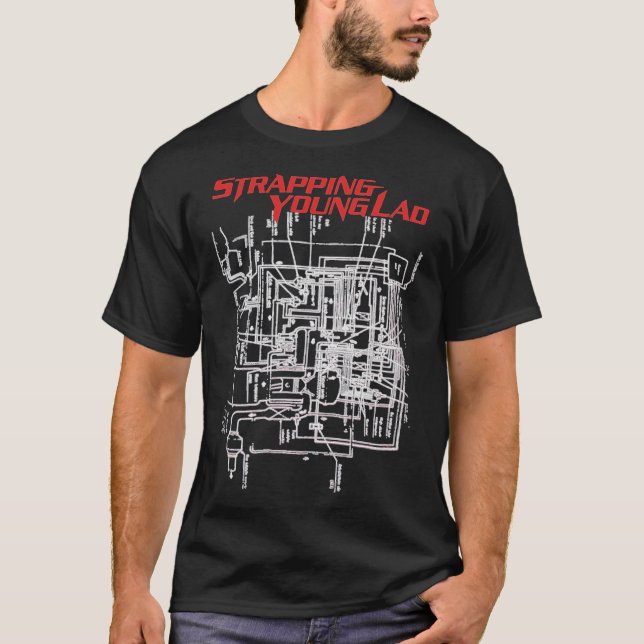 Ställa in Young Lad Classic T-Shirt (Framsida)