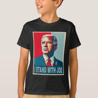 Ställa med Joe Support Ribbon Kampanj Statemen T Shirt