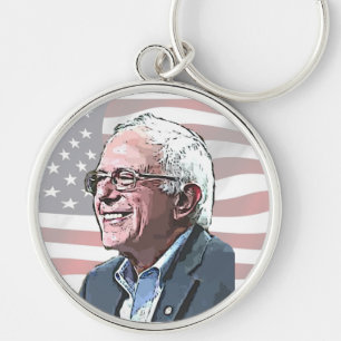 Ställa upp Bernie Sanders politiska Nyckelring