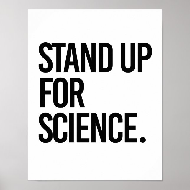 Ställa upp för vetenskap - ProScience - Poster (Framsidan)
