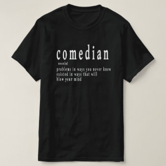 Ställa upp Komiker, arbetstagare, yrke, tecknader, T Shirt