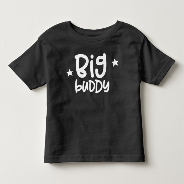 Ställa upp röstmäklare - Big Buddy och Little Pal T Shirt (Framsida)