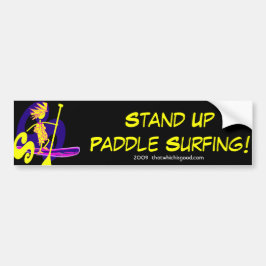 Ställa upp sadelns Surfa Bildekal