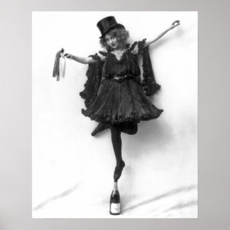 Ställande i Champagne Poster