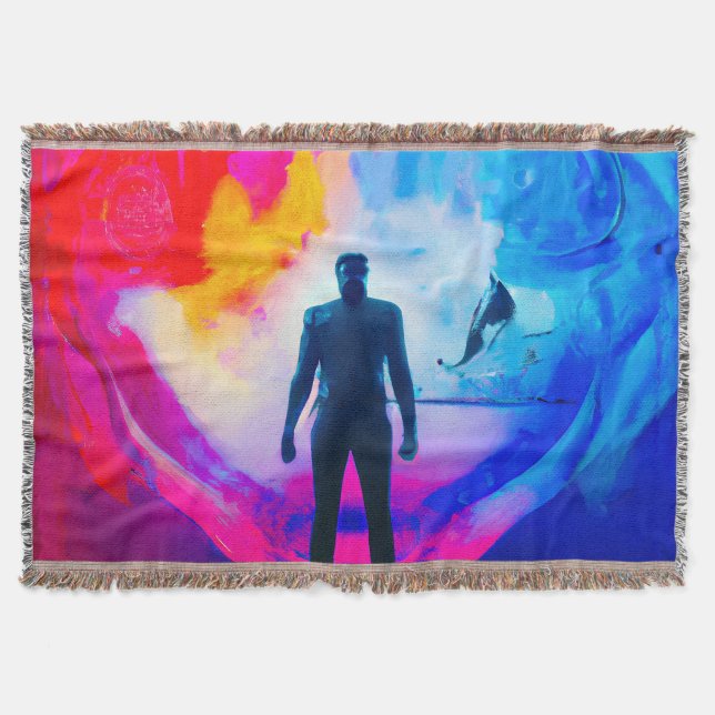 Ställande i Färg Filt (Framsidan)