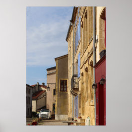 Ställe d'Armes, Montmedy, Frankrike Poster