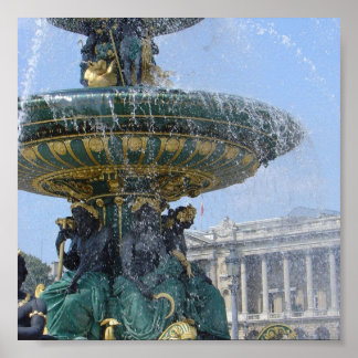 Ställe de la Concorde Poster