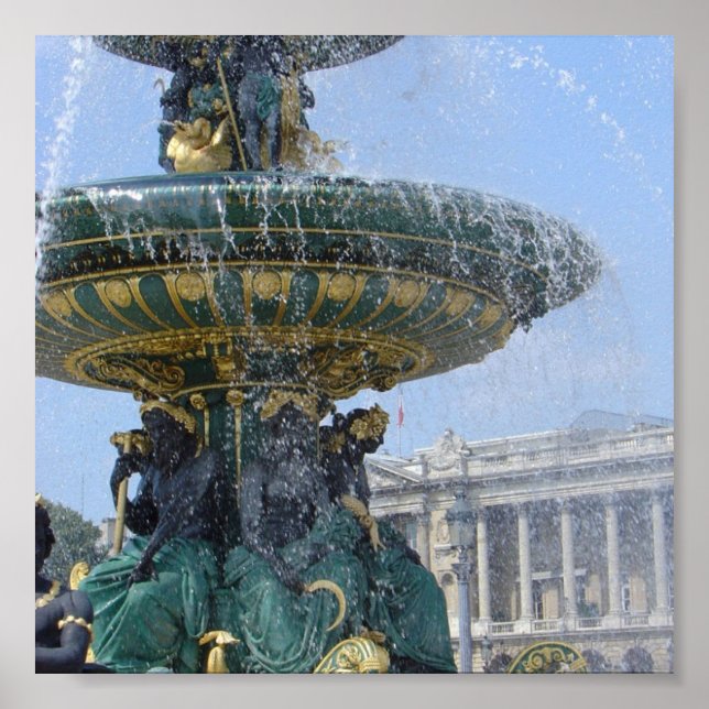 Ställe de la Concorde Poster (Framsidan)