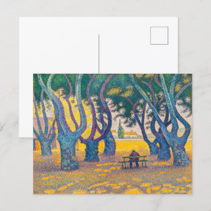 Ställe des Lices, St. Tropez Paul Signac Vykort